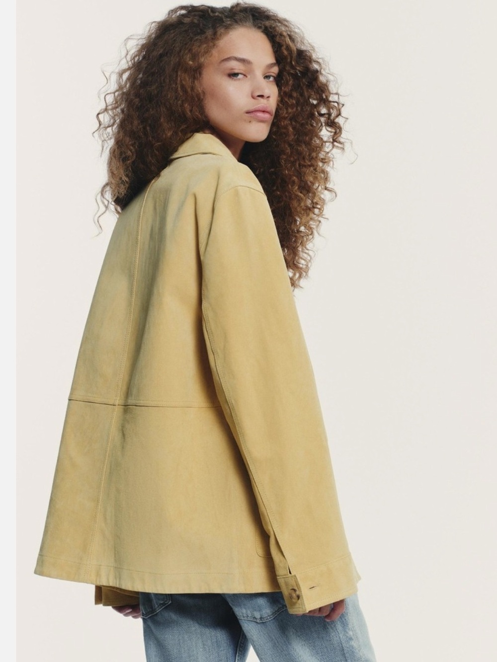 Zara 100% Suede Jacket - Picture 2 of 9